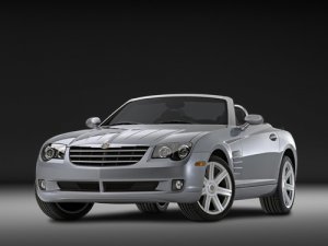Chrysler CrossFire Roadster Car Poster Print on 10 mil Archival Satin Paper 16" x 12"