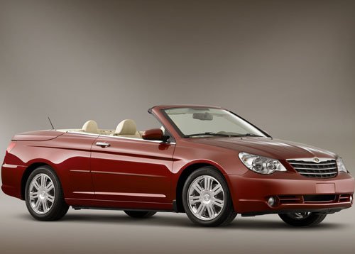 Chrysler Sebring Convertible Car Poster Print on 10 mil Archival Satin Paper 16" x 12"