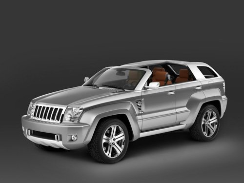 Jeep Trailhawk Concept Car Poster Print on 10 mil Archival Satin Paper 16" x 12"
