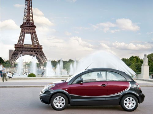 Citroen C3 Pluriel Charleston Car Poster Print on 10 mil Archival Satin Paper 16" x 12"