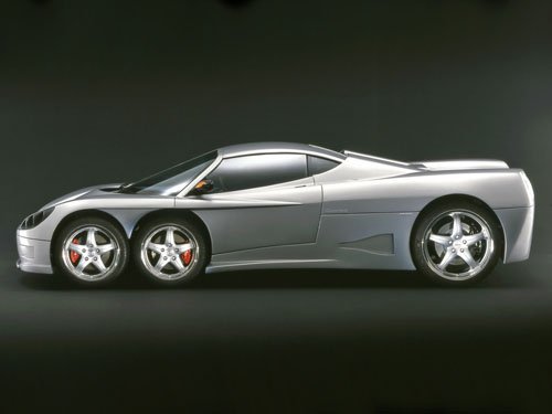 Covini C6W Car Poster Print on 10 mil Archival Satin Paper 16" x 12"