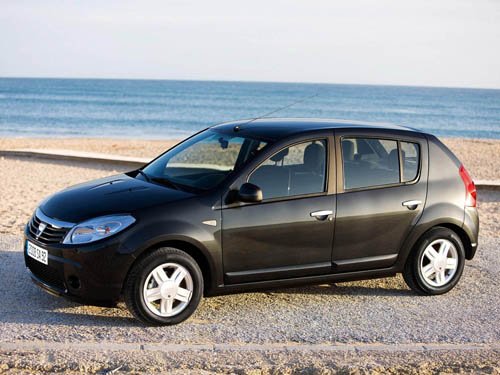Dacia Logan Sandero Car Poster Print on 10 mil Archival Satin Paper 16" x 12"