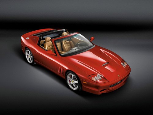 Ferrari 575M Superamerica Car Poster Print on 10 mil Archival Satin Paper 16" x 12"