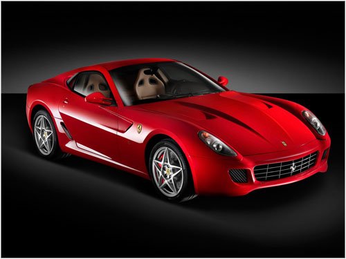 Ferrari 599 GTB Fiorano Car Poster Print on 10 mil Archival Satin Paper 16" x 12"