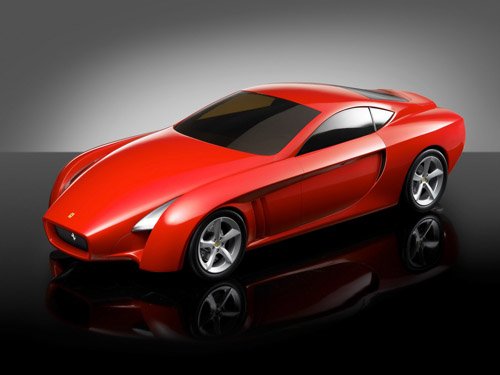 Ferrari Trediviso TCA Car Poster Print on 10 mil Archival Satin Paper 16" x 12"
