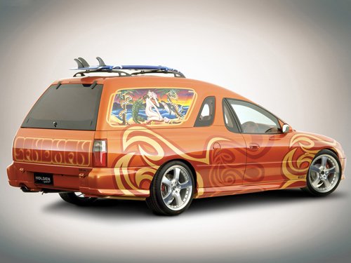 Holden Sandman Concept Car Poster Print on 10 mil Archival Satin Paper 16" x 12"