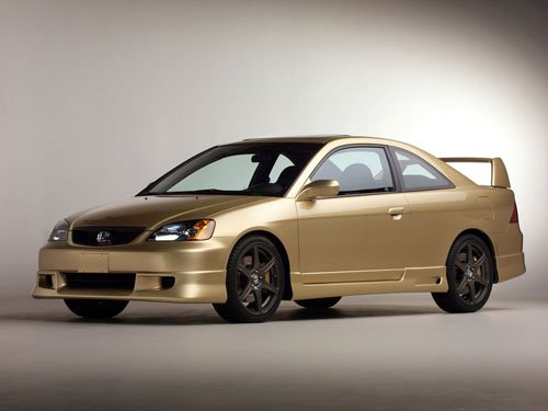 Honda Civic Concept Car Poster Print on 10 mil Archival Satin Paper 16" x 12"