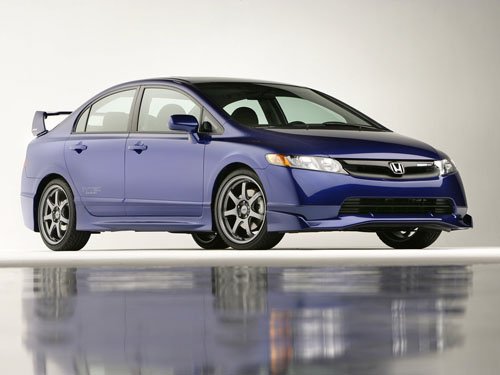 Honda Civic Mugen Si Sedan Prototype Car Poster Print on 10 mil Archival Satin Paper 16" x 12"