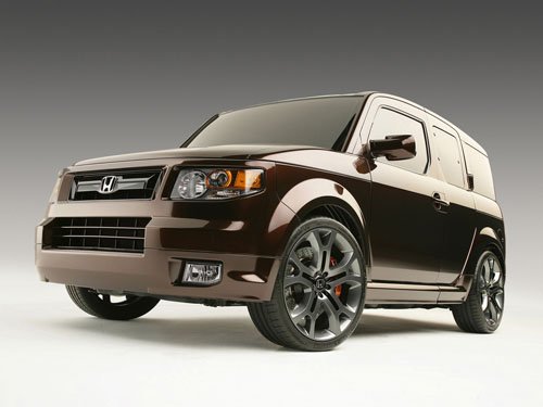 Honda Element SC Prototype Car Poster Print on 10 mil Archival Satin Paper 16" x 12"