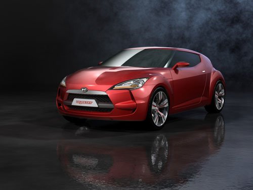 Hyundai Vesolter Concept Car Poster Print on 10 mil Archival Satin Paper 16" x 12"