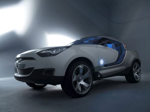 Hyundai QarmaQ Concept Car Poster Print on 10 mil Archival Satin Paper 16" x 12"