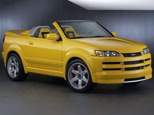 Isuzu Axiom XSR Car Poster Print on 10 mil Archival Satin Paper 16" x 12"