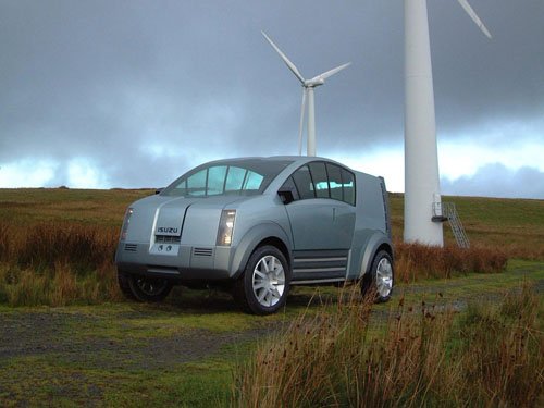 Isuzu Zen Concept Car Poster Print on 10 mil Archival Satin Paper 16" x 12"