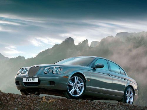 Jaguar S-Type Car Poster Print on 10 mil Archival Satin Paper 16" x 12"