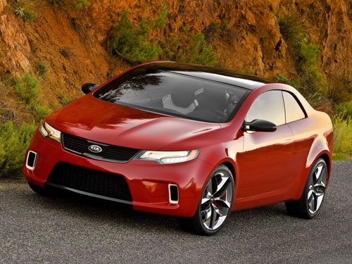 Kia KOUP Concept Car Poster Print on 10 mil Archival Satin Paper 16" x 12"