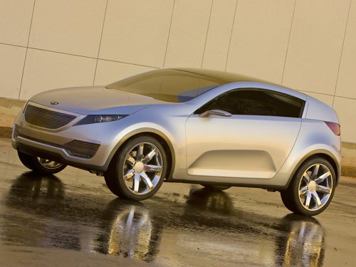 Kia Kue Concept Car Poster Print on 10 mil Archival Satin Paper 16" x 12"