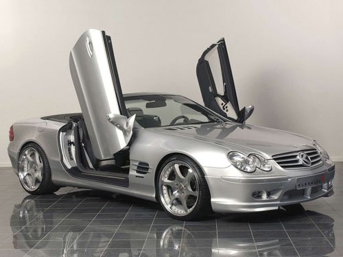 Kleeman Mercedes SL 50K S8 Car Poster Print on 10 mil Archival Satin Paper 16" x 12"