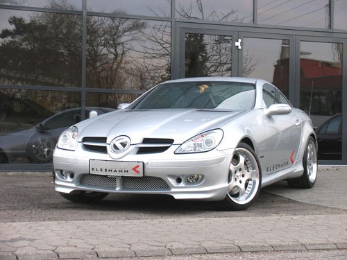 Kleeman Mercedes SLK 20K Car Poster Print on 10 mil Archival Satin Paper 16" x 12"