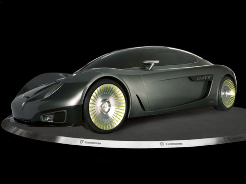 Koenigsegg Quant Concept Car Poster Print on 10 mil Archival Satin Paper 16" x 12"