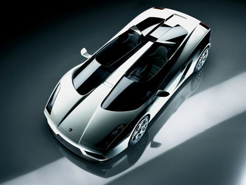Lamborghini Concept S Car Poster Print on 10 mil Archival Satin Paper 16" x 12"