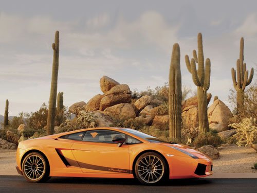 Lamborghini Gallardo Superleggera Car Poster Print on 10 mil Archival Satin Paper 16" x 12"