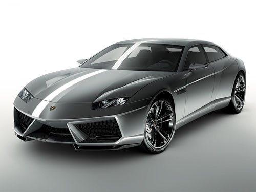 Lamborghini Estoque Concept Car Poster Print on 10 mil Archival Satin Paper 16" x 12"