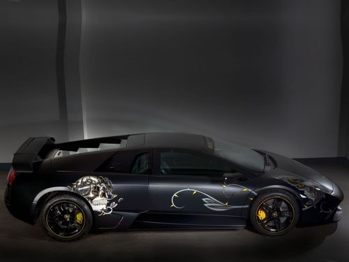 Edo Lamborghini Murcielago LP710 Audigier Car Poster Print on 10 mil Archival Satin Paper 16" x 12"