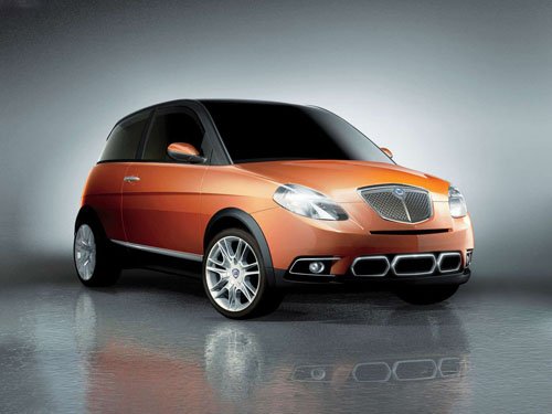 Lancia Ypsilon Sport Car Poster Print on 10 mil Archival Satin Paper 16" x 12"