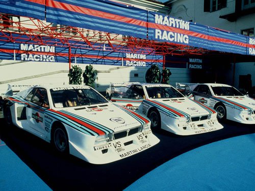 Lancia MontecarloTurbo Gruppo 5 Car Poster Print on 10 mil Archival Satin Paper 16" x 12"