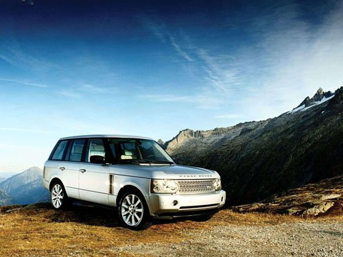 Land Rover Supercharged Range Rover Car Poster Print on 10 mil Archival Satin Paper 16" x 12"
