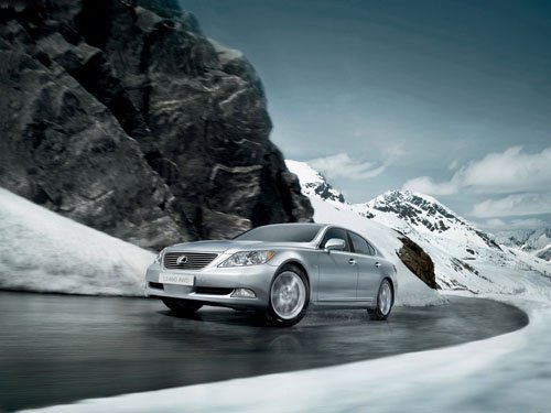 Lexus LS460 AWD Car Poster Print on 10 mil Archival Satin Paper 16" x 12"