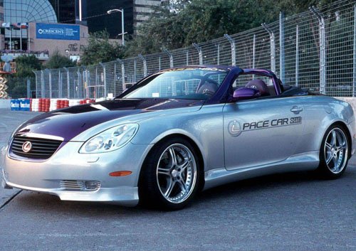Lexus SC430 Pace Car Poster Print on 10 mil Archival Satin Paper 16" x 12"