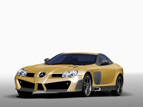 Mansory SLR Renovatio Car Poster Print on 10 mil Archival Satin Paper 16" x 12"