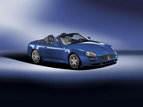 Maserati Spyder Convertible 90th Anniversary Car Poster Print on 10 mil Archival Satin Paper 16"x12"