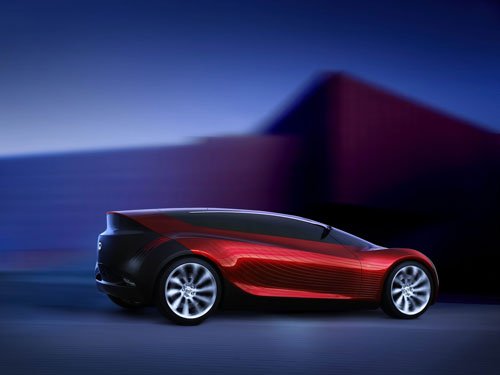 Mazda Ryuga Concept Car Poster Print on 10 mil Archival Satin Paper 16" x 12"
