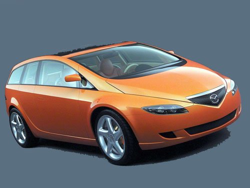 Mazda MX Sport Tourer Concept Car Poster Print on 10 mil Archival Satin Paper 16" x 12"