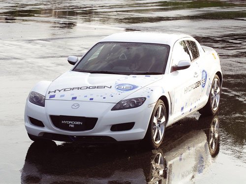 Mazda RX-8 Hydrogen Concept Car Poster Print on 10 mil Archival Satin Paper 16" x 12"