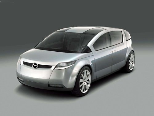 Mazda Washu Concept Car Poster Print on 10 mil Archival Satin Paper 16" x 12"
