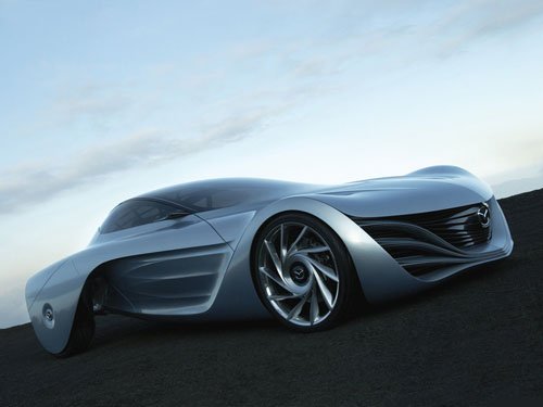 Mazda Taiki Concept Car Poster Print on 10 mil Archival Satin Paper 16" x 12"