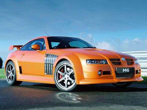 MG X-Power SV-R Concept Car Poster Print on 10 mil Archival Satin Paper 16" x 12"