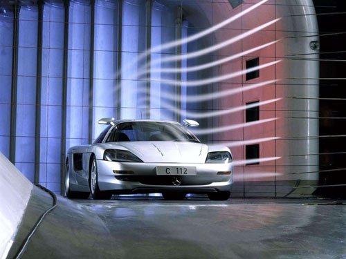 Mercedes-Benz C112 Concept Car Poster Print on 10 mil Archival Satin Paper 16" x 12"