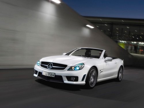 Mercedes-Benz SL 63 AMG IWC Car Poster Print on 10 mil Archival Satin Paper 16" x 12"