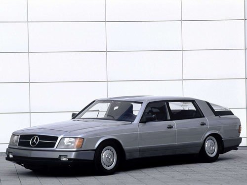 Mercedes-Benz Auto 2000 Concept Car Poster Print on 10 mil Archival Satin Paper 16" x 12"