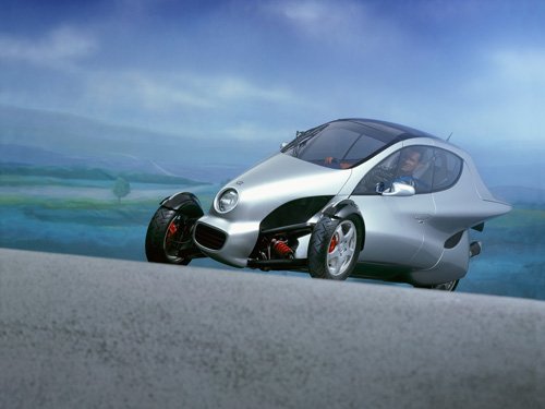 Mercedes-Benz F-300 Concept Car Poster Print on 10 mil Archival Satin Paper 16" x 12"