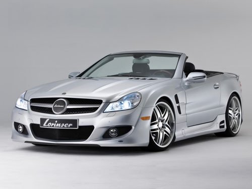 Lorinser Mercedes-Benz SL Car Poster Print on 10 mil Archival Satin Paper 16" x 12"