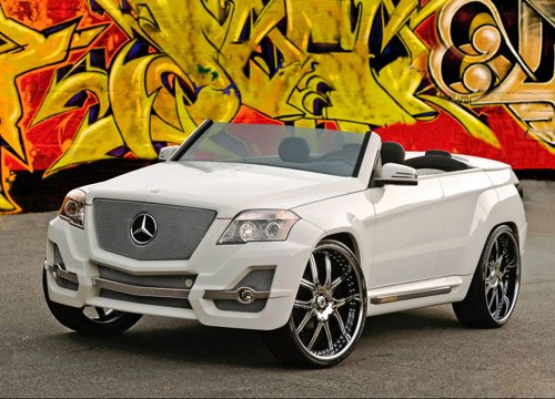 Mercedes-Benz GLK Urban Whip Concept Car Poster Print on 10 mil Archival Satin Paper 16" x 12"
