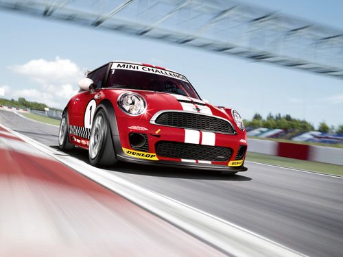Mini Cooper Challenge John Cooper Works Car Poster Print on 10 mil Archival Satin Paper 16" x 12"