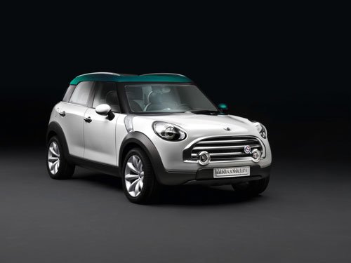 Mini Cooper Crossover Concept Car Poster Print on 10 mil Archival Satin Paper 16" x 12"