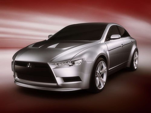 Mitsubishi Sportback Concept Car Poster Print on 10 mil Archival Satin Paper 16" x 12"