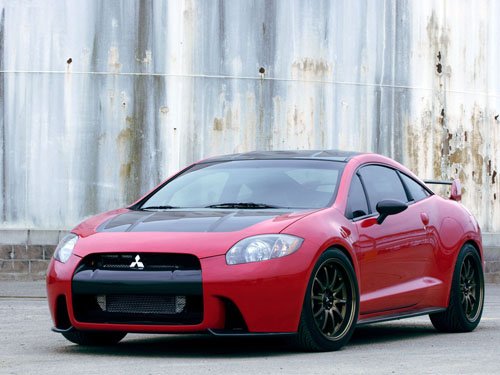 Mitsubishi Eclipse Ralliart Concept Car Poster Print on 10 mil Archival Satin Paper 16" x 12"